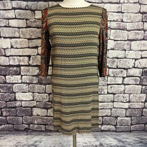 THML 3/4 Sleeve Crew Neck Dress Size Small